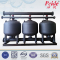 Cooling tower automatic backwash sand filter